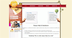 Desktop Screenshot of essayshelp.org